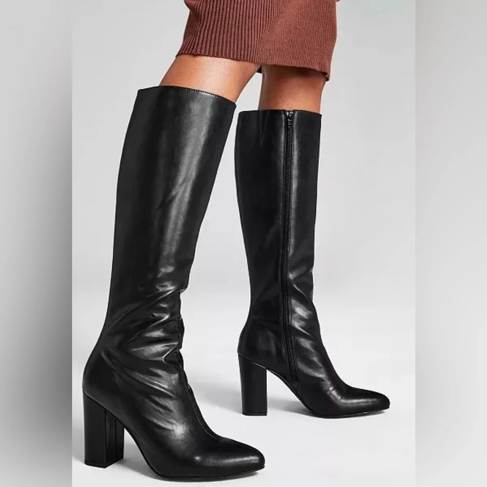 Wild Pair Black Boots Size 9 - Picture 2 of 12